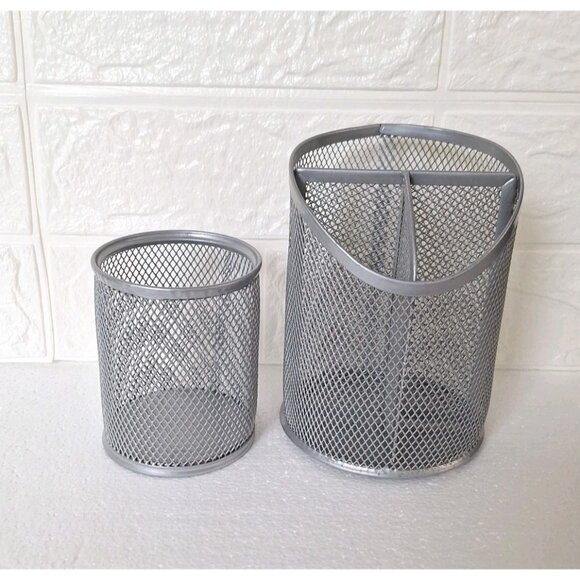 Metal DESK ORGANIZER SET 4 Piece Set - Picture 4 of 5